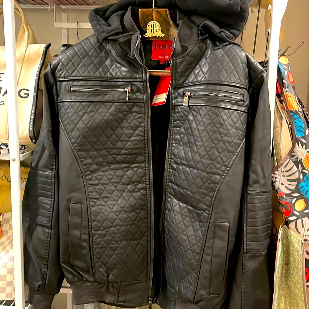 Men Black Jacket - image 1